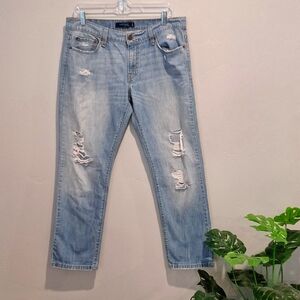 Levis 513 Distressed Boyfriend Jeans Size 11 Medium